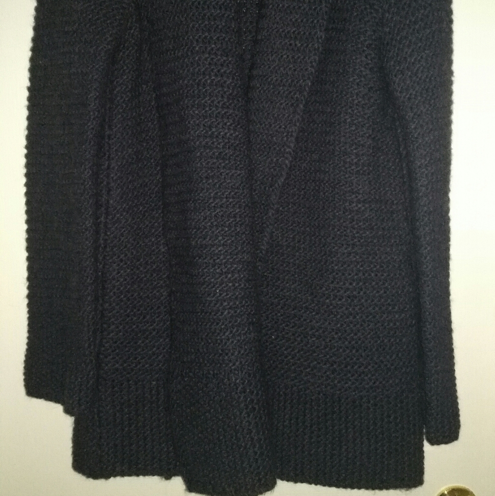 Long open front cardigan - Picture 2 of 4